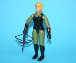1983 GI JOE ACTION FORCE Z FORCE QUARREL SCARLETT 100% COMPLETE C8+ PALITOY UK