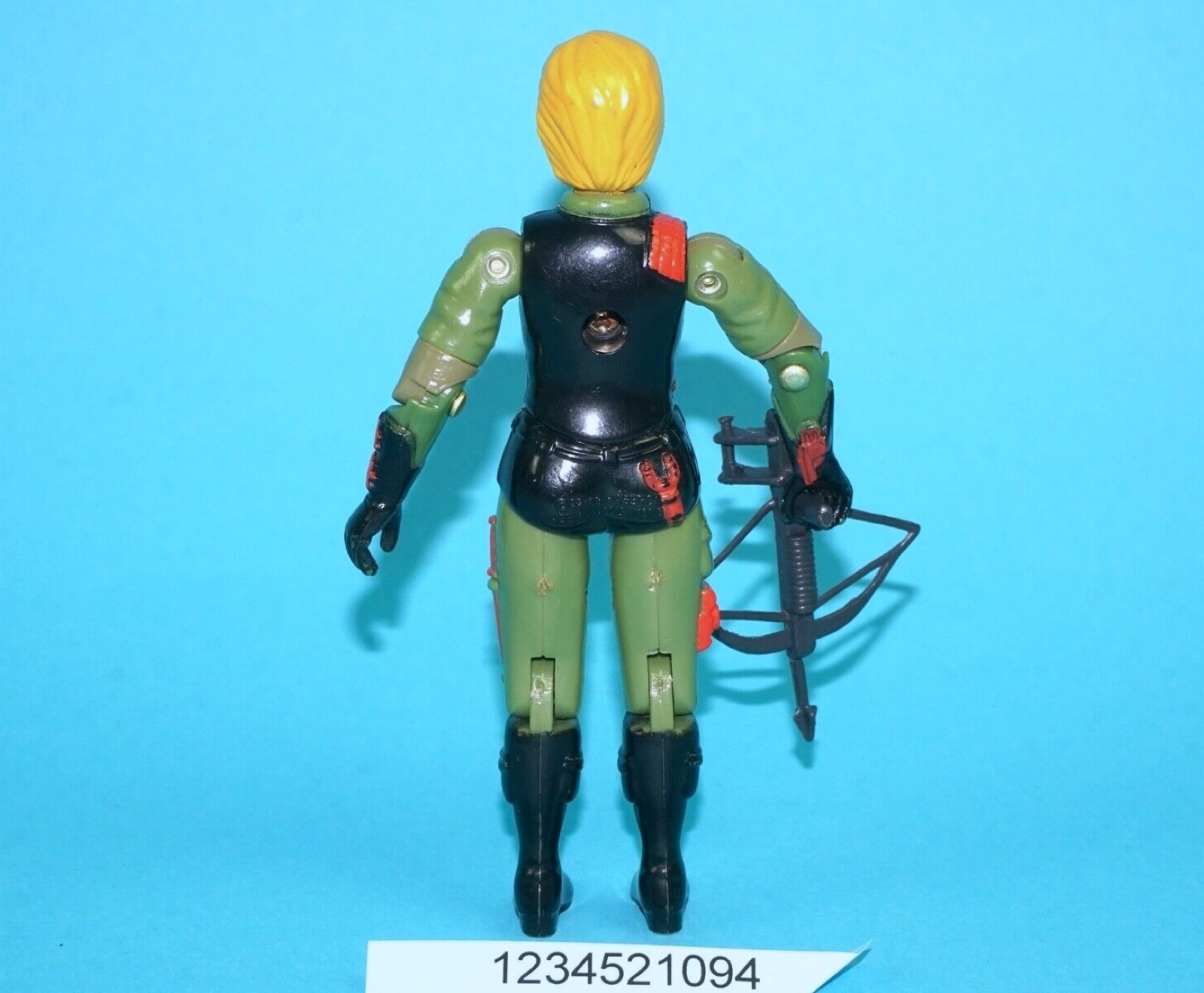 1983 GI JOE ACTION FORCE Z FORCE QUARREL SCARLETT 100% COMPLETE C8+ PALITOY UK - Image 4