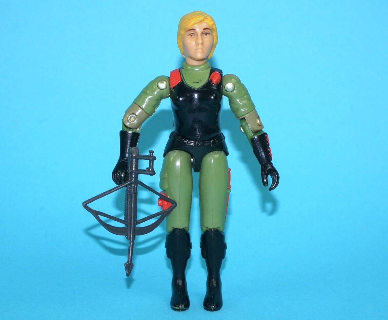 1983 GI JOE ACTION FORCE Z FORCE QUARREL SCARLETT 100% COMPLETE C8+ PALITOY UK