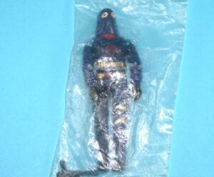 1984 GI JOE HOODED COBRA COMMANDER v2 MISB SEALED BAG UK MAIL AWAY EURO HTF