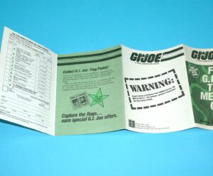 1984 GI JOE LEAFLET BROCHURE CATALOG "FOR TEAM MEMBERS ONLY" MAIL IN ORDER FORM HASBRO
