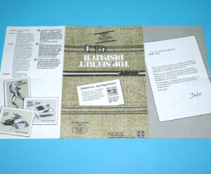 1985 GI JOE LEAFLET BROCHURE CATALOG "TOP SECRET DISPATCH" MAIL IN ORDER FORM HASBRO