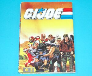 1987 GI JOE LEAFLET BROCHURE CATALOG FOLDOUT NL DUTCH HASBRO