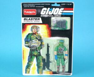 1987 GI JOE BLASTER v1 MOC MOSC 2000 FUNSKOOL INDIA
