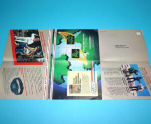 1987 GI JOE LEAFLET FOLDOUT OPERATION A.C.T.I.O.N. PROMO ORDER FORM HASBRO