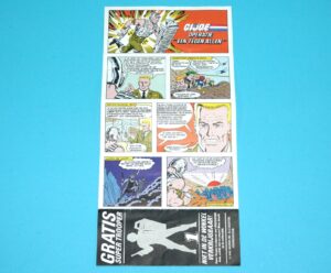 1988 GI JOE MINI CATALOG COMIC "OPERATIE 1 TEGEN ALLEN" SUPER TROOPER MAIL AWAY HASBRO NL DUTCH