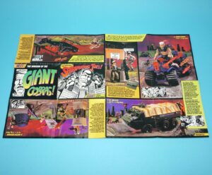 1989 GI JOE LEAFLET BROCHURE CATALOG ‘SHRINKING JOES / GIANT COBRAS’ HASBRO