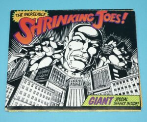 1989 GI JOE LEAFLET BROCHURE CATALOG ‘SHRINKING JOES / GIANT COBRAS’ HASBRO