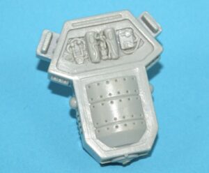 1989 GI JOE ROCK ‘N ROLL v2 ORIGINAL SPARE PART BACKPACK HASBRO