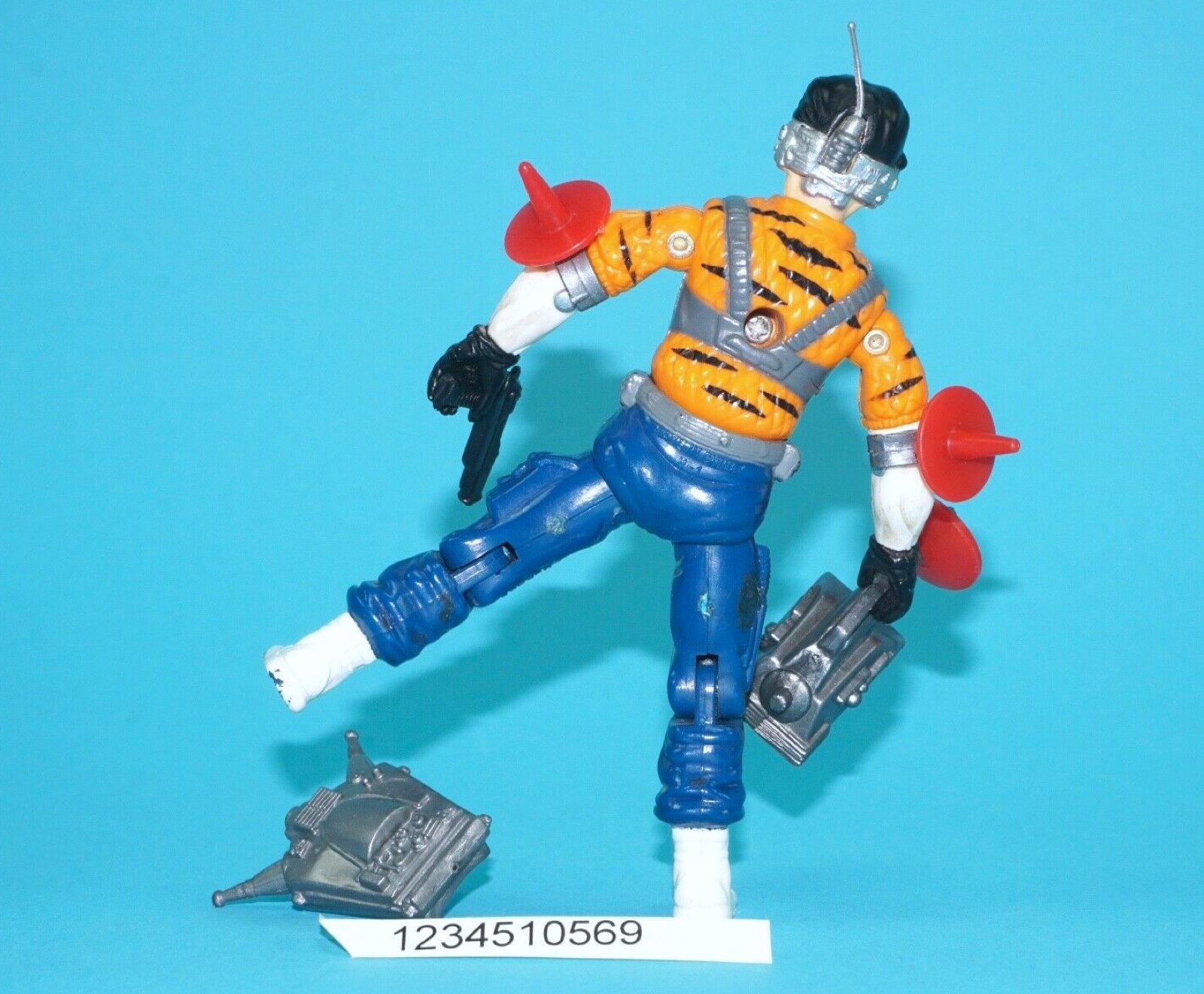 1990 GI JOE TIGER FORCE PSYCHE-OUT UK / EURO EXCLUSIVE 100% COMPLETE C9 HASBRO - Image 2