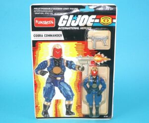 1991 GI JOE COBRA COMMANDER v4 MOC MOSC 2000 FUNSKOOL INDIA