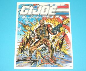 1991 GI JOE LEAFLET BROCHURE CATALOG "SPECIAL FORCES" HASBRO