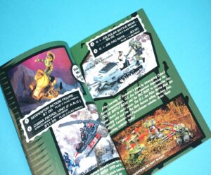 1992 GI JOE LEAFLET BROCHURE CATALOG "TERROR ON THE TUNDRA" HASBRO