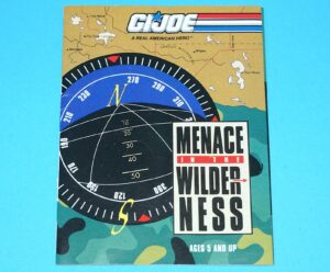1993 GI JOE LEAFLET BROCHURE CATALOG FOLDOUT ‘MENACE OF THE WILDERNESS’ HASBRO