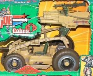 2002 GI JOE VS COBRA SAND RAZOR & DUSTY v7 MIB EURO BOX HASBRO