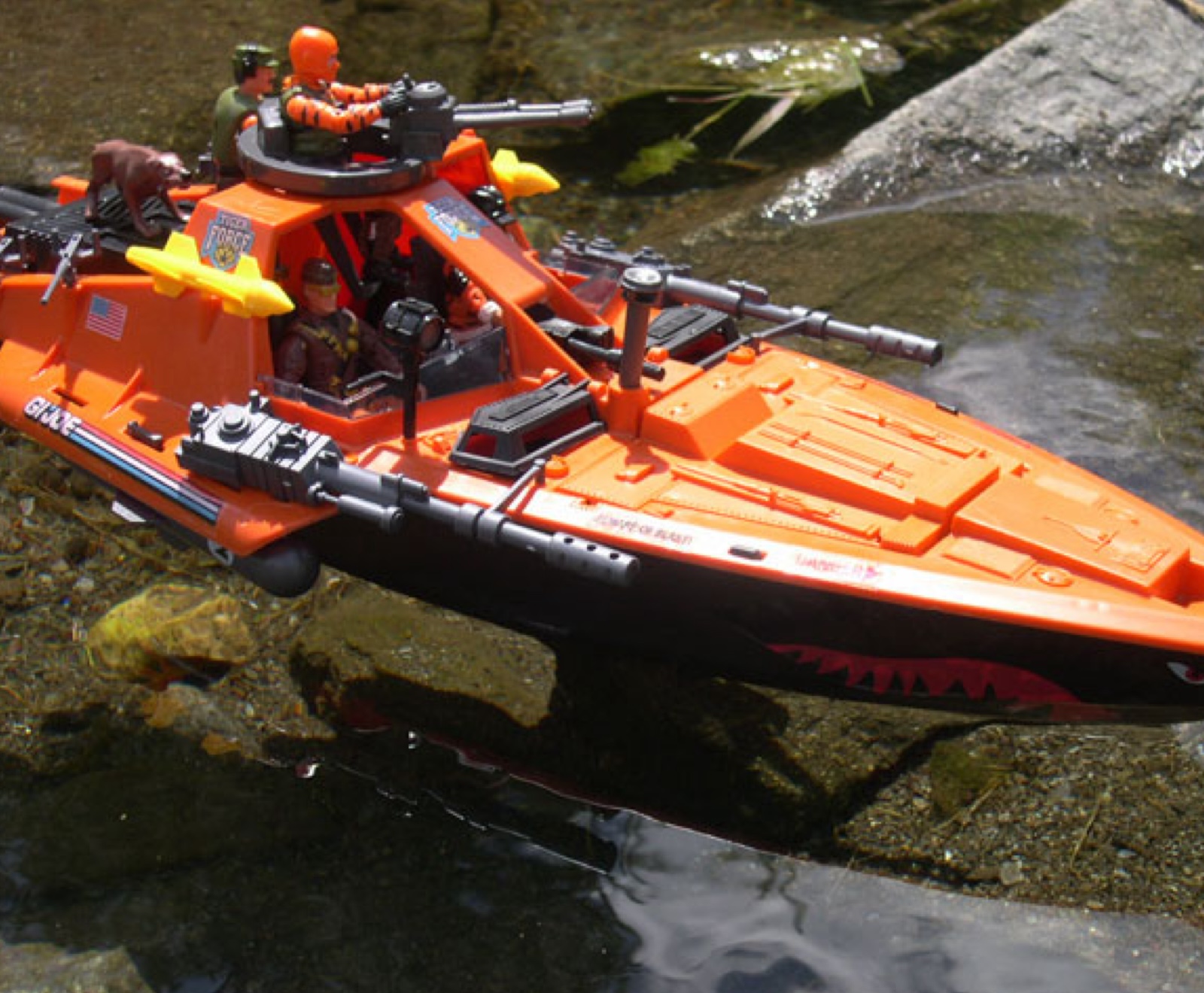 2004 GI JOE TIGER FORCE TIGER RAY HYDROFOIL MORAY MIB MISB JOECON EXCLUSIVE HTF - Image 2