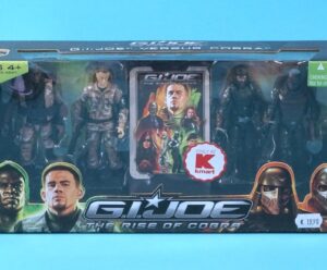 2009 GI JOE ROC 4-PACK DESERT BATTLE DUKE HEAVY DUTY NEO-VIPER M.A.R.S. OFFICER K-MART HASBRO