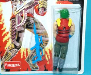 1987 GI JOE DODGER v1 MOC MOSC 2010 FUNSKOOL INDIA FACTORY ERROR