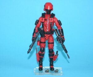 2015 GI JOE ACTION FORCE RED SHADOW TROOPER RORC EXCLUSIVE MARAUDER GUN RUNNERS