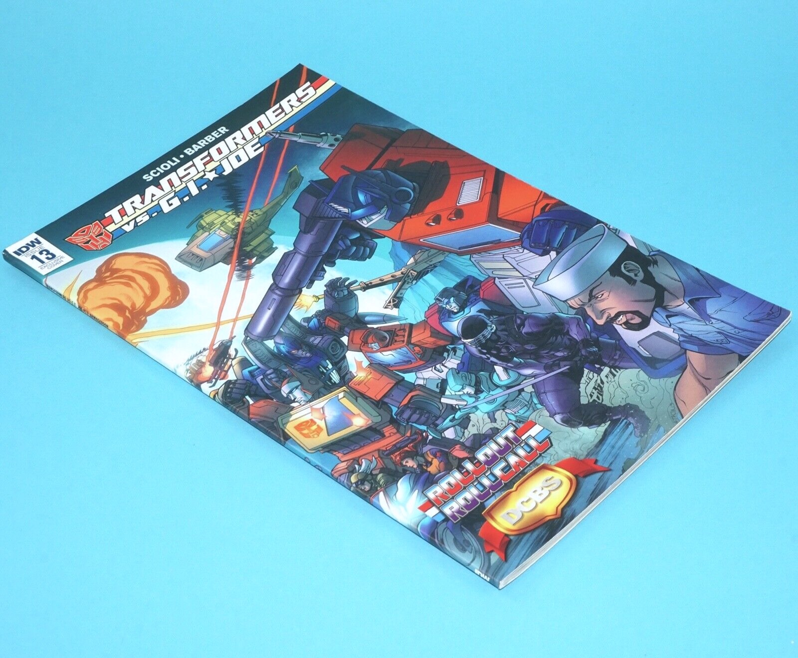 2016 IDW TRANSFORMERS VS G.I. JOE #13 ROLL OUT ROLL CALL UK CONVENTION EXCLUSIVE - Image 3