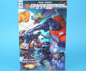 2016 IDW TRANSFORMERS VS G.I. JOE #13 ROLL OUT ROLL CALL UK CONVENTION EXCLUSIVE