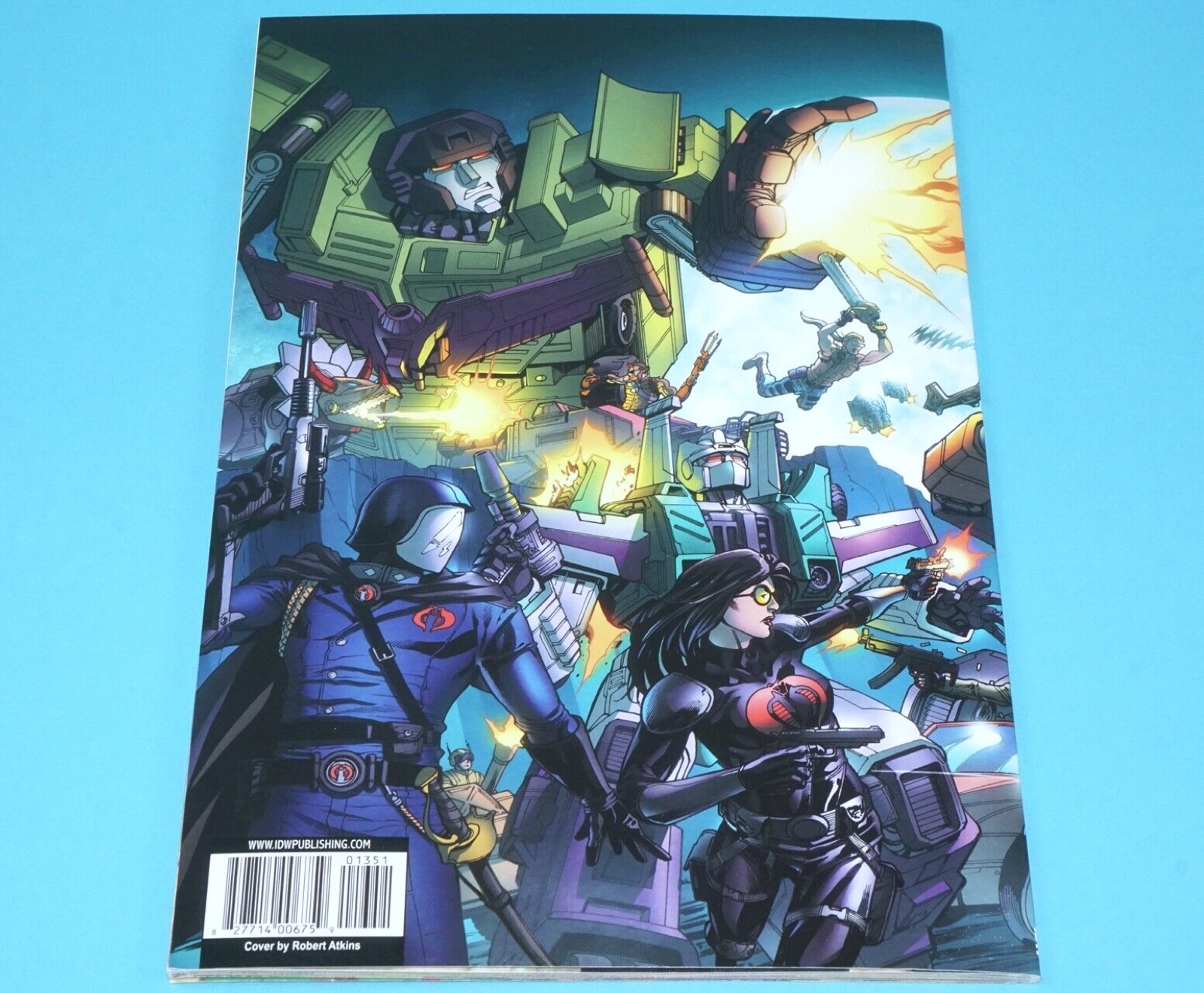 2016 IDW TRANSFORMERS VS G.I. JOE #13 ROLL OUT ROLL CALL UK CONVENTION EXCLUSIVE - Image 7