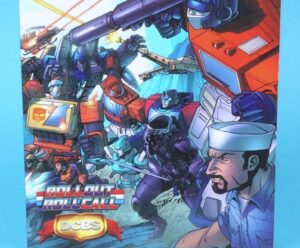 2016 IDW TRANSFORMERS VS G.I. JOE #13 ROLL OUT ROLL CALL UK CONVENTION EXCLUSIVE