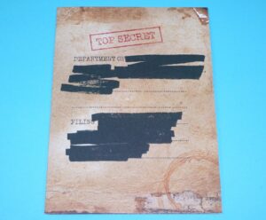 2019 GI JOE ACTION FORCE TOP SECRET ROLL OUT ROLL CALL FILE CARDS SET FSS RORC5