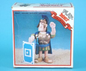 ASTERIX PLAY ACTION FIGURES 6221 ROMAN CENTURION FELIX PLATYPUS BOXED EURO BOX 1980 TOYCLOUD
