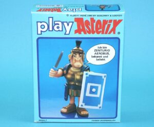 ASTERIX PLAY ACTION FIGURES 6221 ROMAN CENTURION FELIX PLATYPUS BOXED GERMAN BOX 1984 CEJI TOYCLOUD