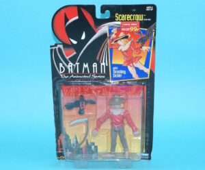 BATMAN ANIMATED SERIES BTAS SCARECROW MOC MOSC US CARD 1993 KENNER