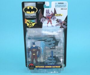 BATMAN ANIMATED SPECTRUM OF THE BAT INFRARED ARMOR BATMAN MOC MOSC 2000 HASBRO