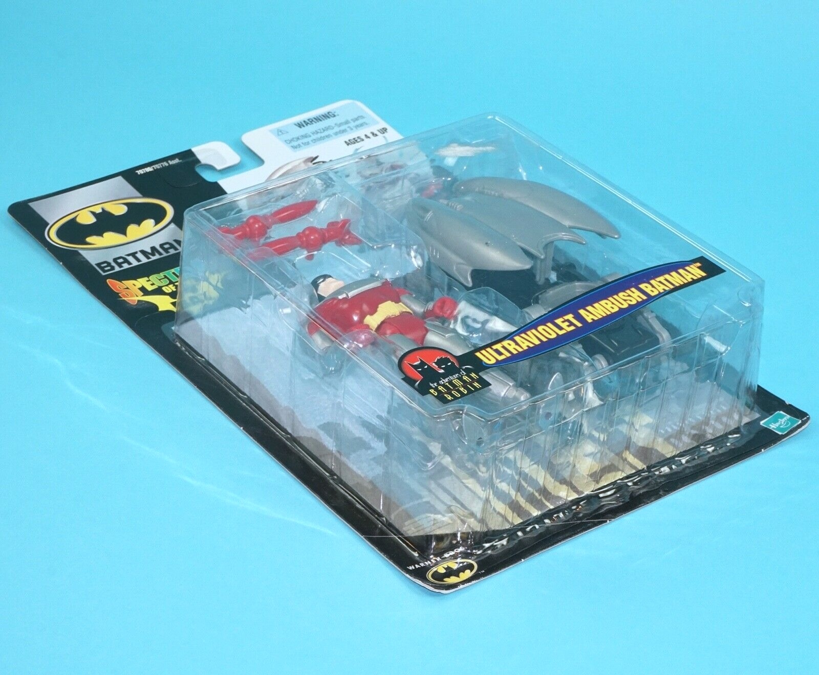 BATMAN ANIMATED SPECTRUM OF THE BAT ULTRAVIOLET AMBUSH BATMAN MOC MOSC 2000 - Image 3