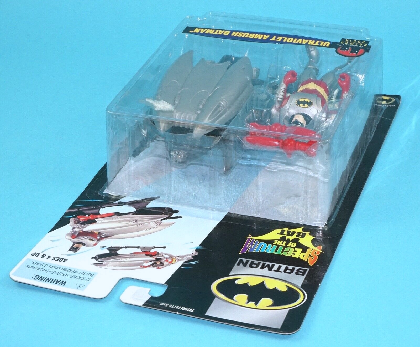 BATMAN ANIMATED SPECTRUM OF THE BAT ULTRAVIOLET AMBUSH BATMAN MOC MOSC 2000 - Image 4