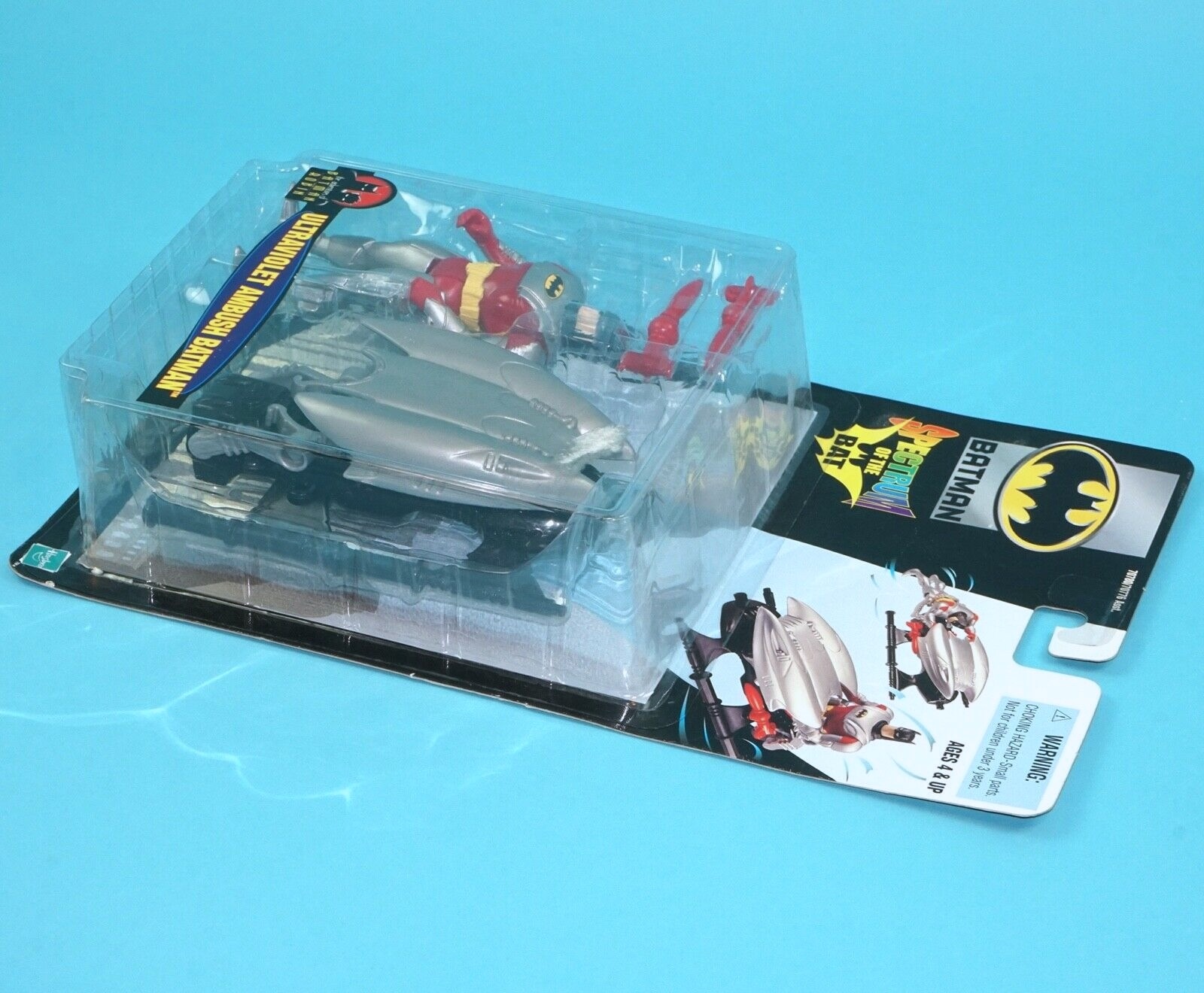 BATMAN ANIMATED SPECTRUM OF THE BAT ULTRAVIOLET AMBUSH BATMAN MOC MOSC 2000 - Image 5