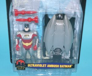 BATMAN ANIMATED SPECTRUM OF THE BAT ULTRAVIOLET AMBUSH BATMAN MOC MOSC 2000