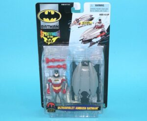 BATMAN ANIMATED SPECTRUM OF THE BAT ULTRAVIOLET AMBUSH BATMAN MOC MOSC 2000