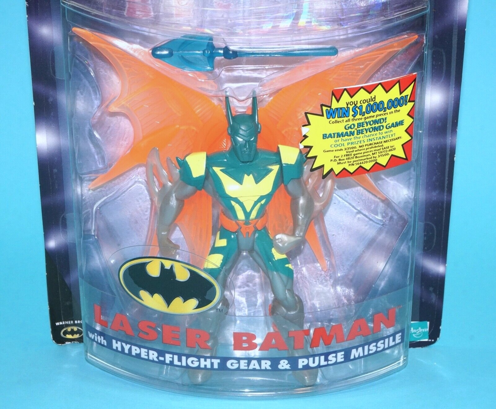 BATMAN BEYOND LASER BATMAN MOC MOSC 1999 HASBRO - Image 2