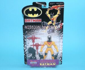 BATMAN MISSION MASTERS 3 HIGHWIRE ZIP-LINE BATMAN MOC MOSC 2000 HASBRO