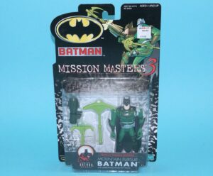 BATMAN MISSION MASTERS 3 MOUNTAIN PURSUIT BATMAN MOC MOSC 2000 HASBRO