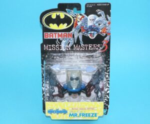 BATMAN MISSION MASTERS 3 VIRUS ATTACK MR. FREEZE MOC MOSC 2000 HASBRO