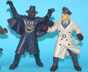 BLAKE & MORTIMER PVC FIGURES FULL SET LA MARQUE JAUNE OLRIC 1991 COMICS SPAIN JACOBS