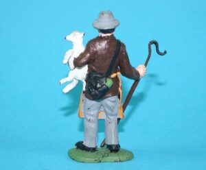 BRITAINS FARM #2045 H2045 SHEPHERD 1950s HERALD ENGLAND