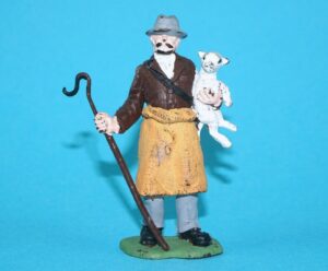 BRITAINS FARM #2045 H2045 SHEPHERD 1950s HERALD ENGLAND