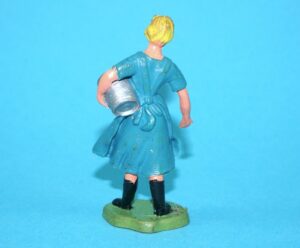 BRITAINS FARM #2051 H1555 H2051 FARMER’S DAUGHTER PVC 1960s HERALD ENGLAND HTF