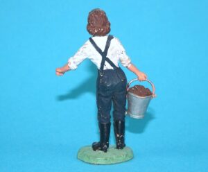 BRITAINS FARM #2052 H1557 H2052 LAND GIRL POLYTHENE 1960s HERALD ENGLAND HTF
