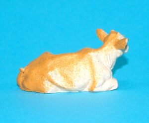 BRITAINS FARM #2159 JERSEY CALF LYING 1960s ENGLAND