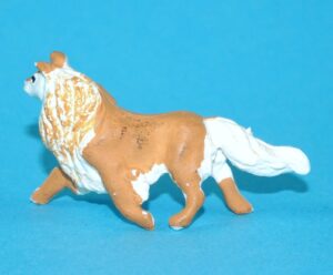 BRITAINS FARM #2221 H2221 SHEEPDOG RUNNING 1960s HERALD ENGLAND