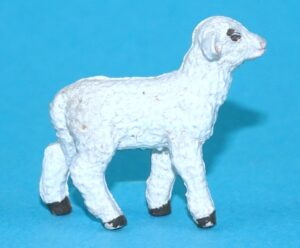 BRITAINS FARM #811 #2215 H2215 LAMB LEAD MOULD 1950s ENGLAND