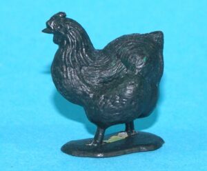BRITAINS FARM #816 H2279 COCKS & HENS ASSORTED HEN 1950s ENGLAND